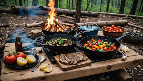 Astuces culinaires pour le camping sauvage