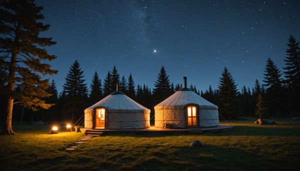 Passer une nuit en yourte pour une expérience unique